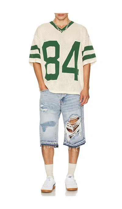 Diet Starts Monday Knitted Mesh Jersey In White