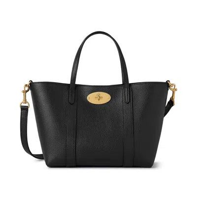 Mulberry Mini Bayswater Tote Small Classic Grain In Pink