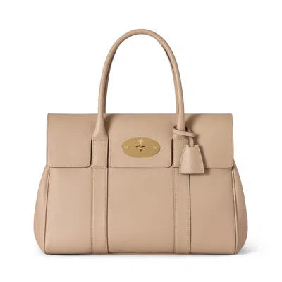 Mulberry Small Leather Bayswater Shoulder Bag In Pink