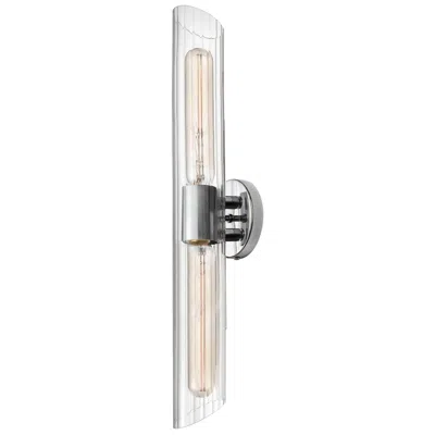 Dainolite Samantha 2-light Vanity-light Tall In White