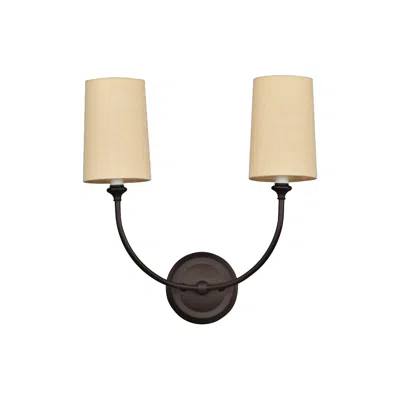 Crystorama 2-light Sylvan Sconce In Nude