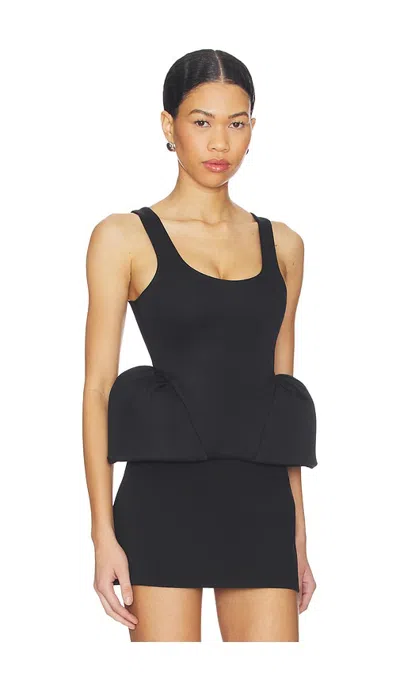 Lado Bokuchava Basque Top In Black
