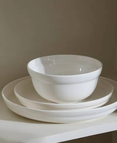 Stone Lain Virtuo 24 Pc. Dinnerware Set, Service For 8 In White