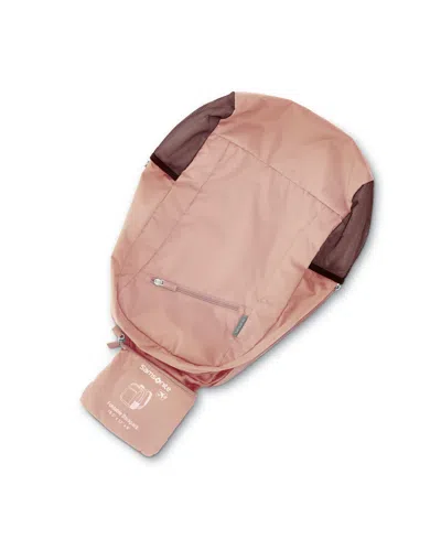 Samsonite Foldaway Backpack In Red