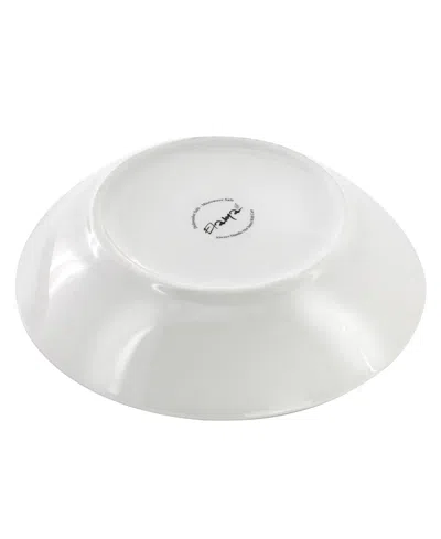 Elama 18pc Dinnerware Set In White