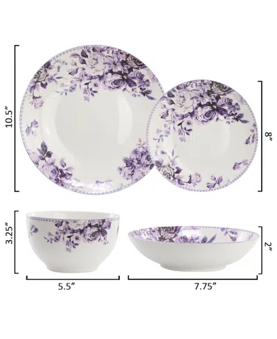 Elama 24pc Dinnerware Set In Multi