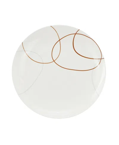 Elama 18pc Dinnerware Set In White