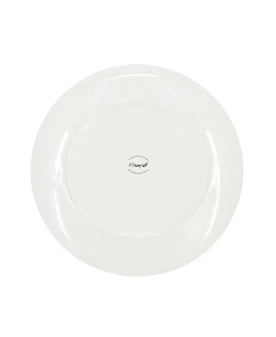 Elama 18pc Dinnerware Set In White