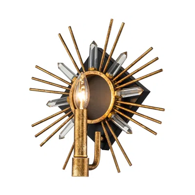 Lucas + Mckearn Sun King 1 Light Sconce In Multi