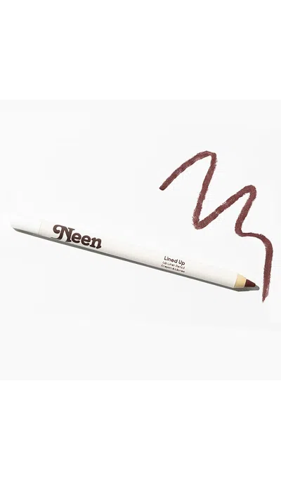 Neen Lined Up Lip Liner In Brown