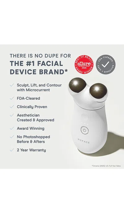 Nuface Trinity+ Starter Kit In White