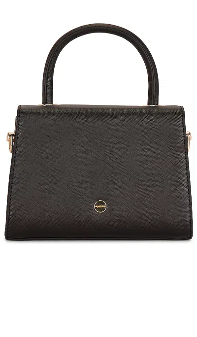 Olga Berg Sasha Top Handle Bag In Black