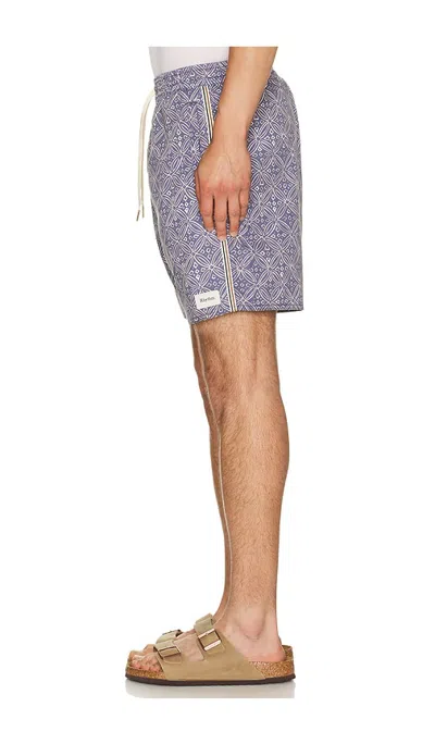 Rhythm Heritage Java Beach Short In Gray