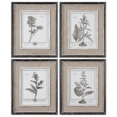 Uttermost Casual Grey Study Framed Art