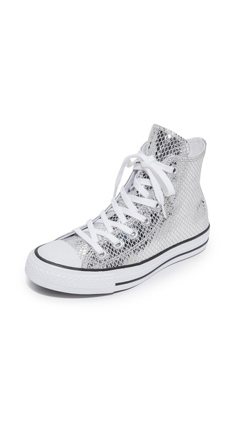 converse snake print high top sneaker