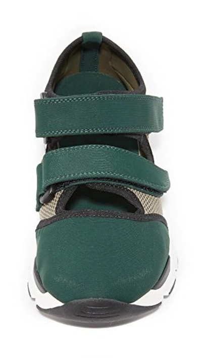 Shop Marni Sneakers In Green/grass