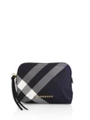 BURBERRY Check Cosmetic Pouch