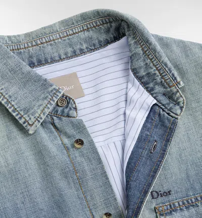 Dior Overshirt In Blue