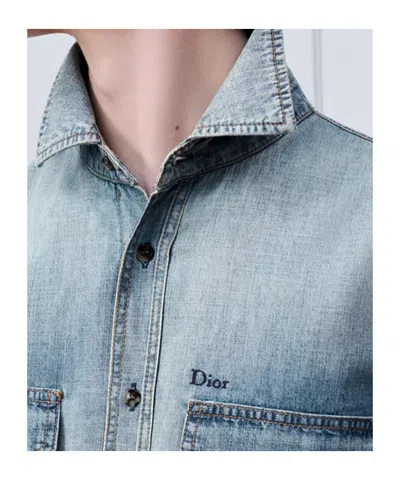 Dior Overshirt In Blue