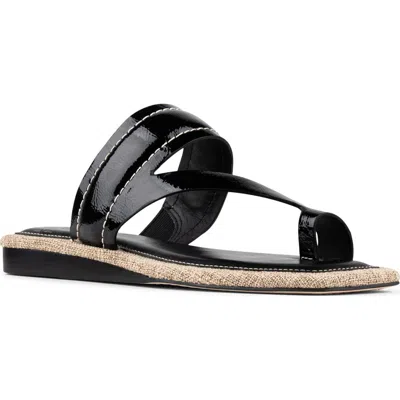 Donald Pliner Wedge Toe Loop Sandal In Multi