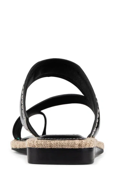 Donald Pliner Wedge Toe Loop Sandal In Multi