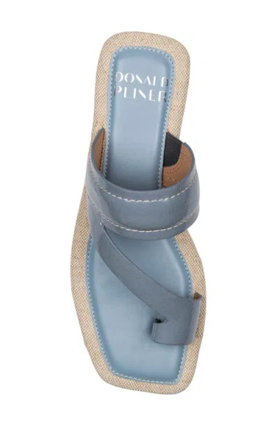 Donald Pliner Women Prentice Cloud Gray Casual In Blue