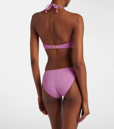 Vix Paula Hermanny Basic Bikini Bottoms In Pink
