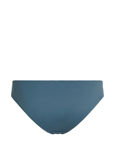 Marlies Dekkers Button-detail Bikini Bottom In Blue