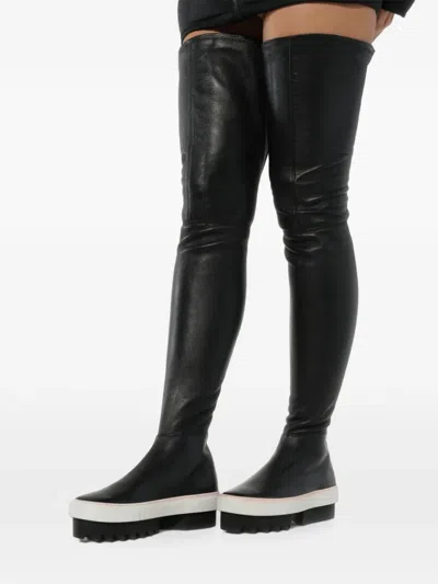 Givenchy Platform Otk Skate Sneakers In Black