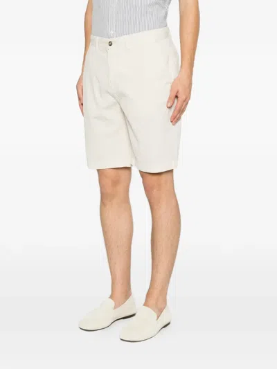 Gant Belt-loop Shorts In Neutral