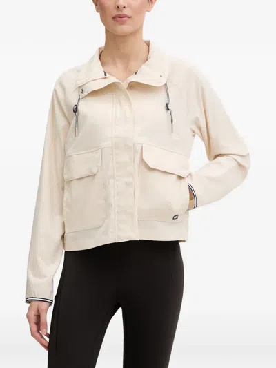Helly Hansen Drawstring Flap-pocket Jacket In Neutral