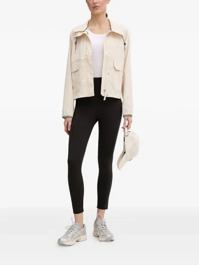 Helly Hansen Drawstring Flap-pocket Jacket In Neutral