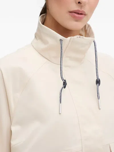 Helly Hansen Drawstring Flap-pocket Jacket In Neutral