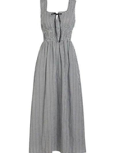 Rails Jordie Smocked Maxi Dress In White