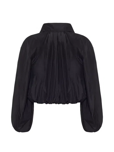 Adam Lippes Simone Silk Jacket In Multi