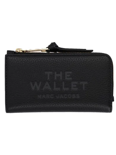 Marc Jacobs Chic Leather Wallet In Black
