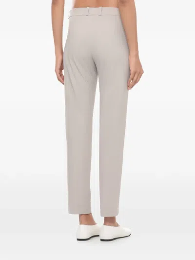 Rrd Belt-loop Button-fastening Trousers In White