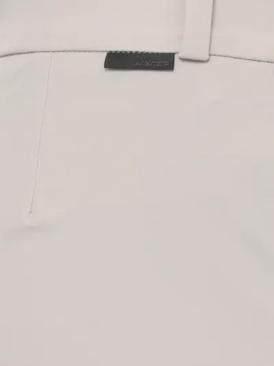 Rrd Belt-loop Button-fastening Trousers In White