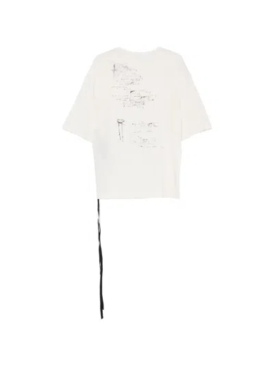 Ann Demeulemeester Printed T-shirt In White