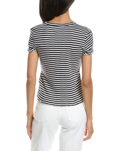 Splendid Pointelle Tee In Multi