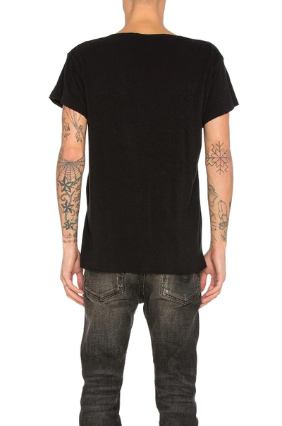 Shop R13 Lukas Tee In Black