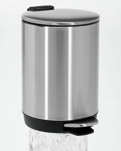 4 Supply 3l Trash Can In Silver