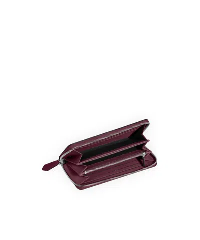 Montblanc Zip Wallet In Red