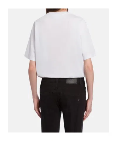 Dondup Basic Crew-neck T-shirt In White