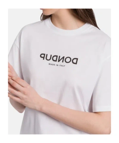 Dondup Basic Crew-neck T-shirt In White