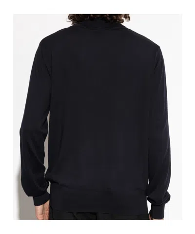 Balmain Turtleneck Sweater In Black