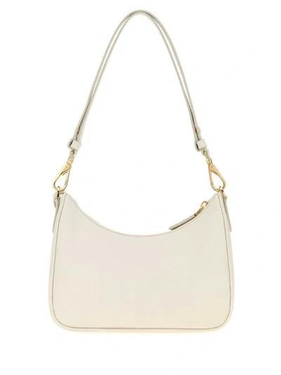 Prada Re-edition Mini Shoulder Bag In White