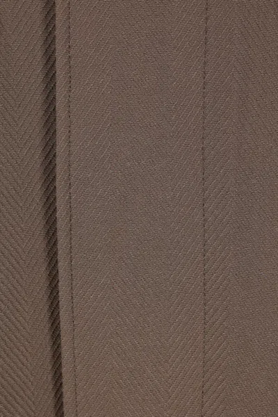 Magliano Buttoned Coat In Brown
