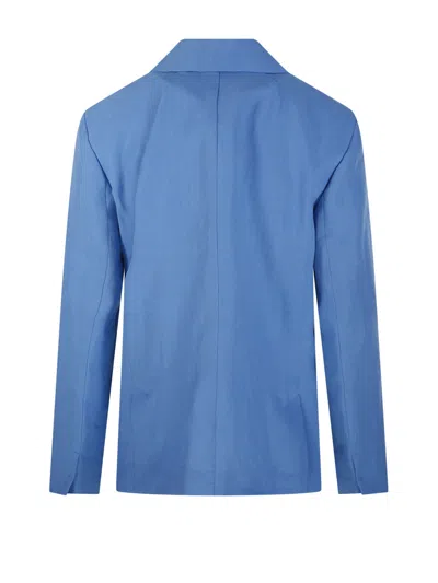 Max Mara 's  Alberta Single-breasted Blazer In Blue
