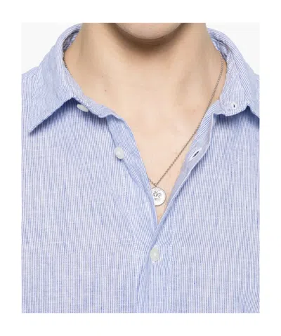 Woolrich Button-up Shirt In Blue